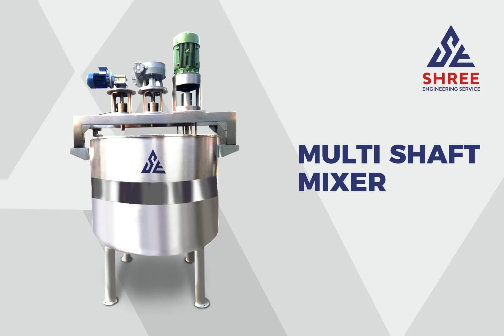 Multi Shaft Mixer - Shree Engineering Service