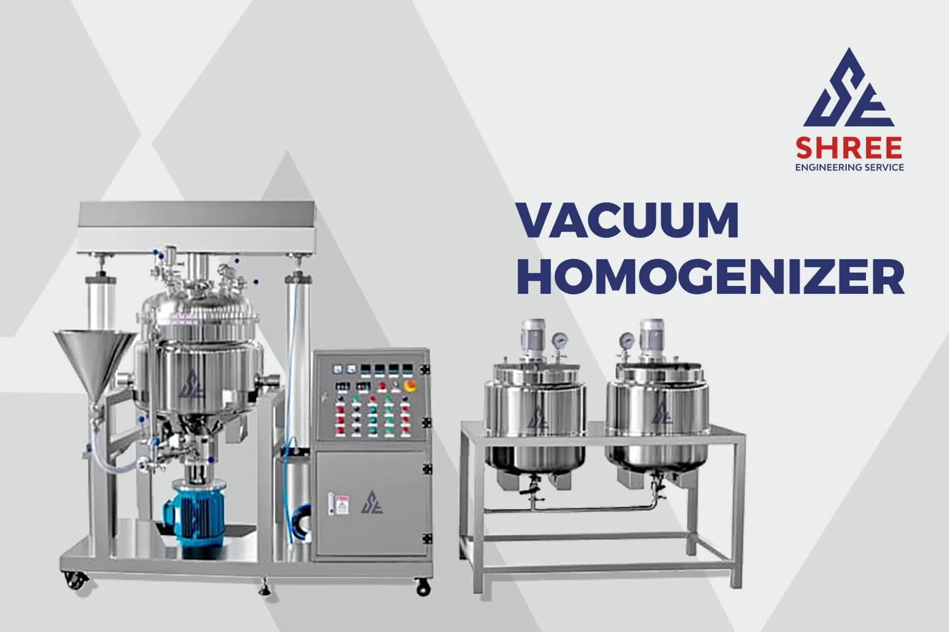 Vacuum Homogenizer Mixer